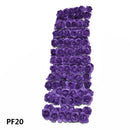 72Pcs/lot 2CM Multicolor Paper Artificial Flowers Mini Rose Flower Head Wedding Bouquet Scrapbooking Party Home Decoration