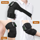 Shoulder Brace Belt Rechargeable Heating Vibration Shoulder Support Massager Knee Arthritis Pain Relief Thermal Physiotherapy