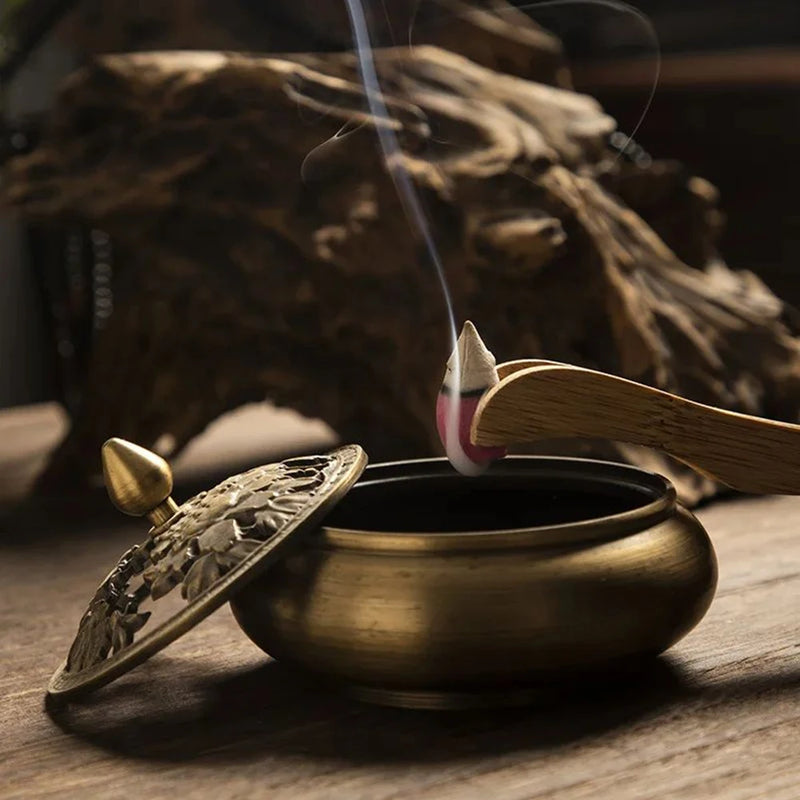 Mixed Natural Incense Rose Jasmine Lavender Osmanthus Sakura Smoke Cone Reflux Tower Incense Backflow Incense Bullet