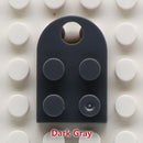 50pcs DIY Building Blocks 3176 Brick Heart Necklace/Key Ring Toys 2x 3 Heart-shaped Multicolor Educational Toy Gift for Children