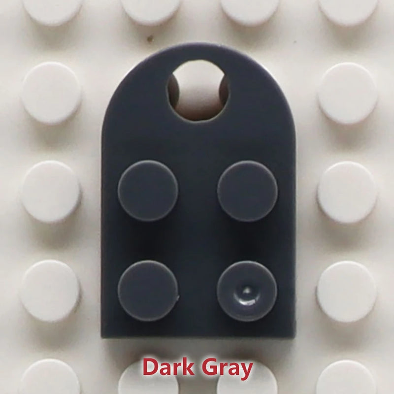 50pcs DIY Building Blocks 3176 Brick Heart Necklace/Key Ring Toys 2x 3 Heart-shaped Multicolor Educational Toy Gift for Children