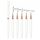 Ultra Fine Nail Art Liner Brushes Set, Professional Thin Line Painting Pens, Manicure Tools for Nail Art Design & Detail Drawing