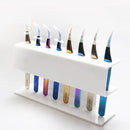 Acrylic Eyelash Tweezer Storage Holder Durable Convenient Tweezers Stand Shelf Holder Eyelashes Extension Women Makeup Tool