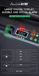 The Calibrator | Precision Digital Torque Wrench with Interchangeable Ratchet & Open-End Heads