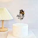 Best Mom Mother's Day Party Cake Topper Pink Red Love You Mum Acrylic Cake Topper for Mommy Birthday Party Cake Decorations Gift