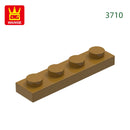 Wange 149Pcs/Lot 3710 1x4 Basic Building Block Moc Components Parts Compatible with Bricks DIY Children Assembly Toy Gift Box