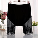 60-115 KG Plus Size Safety Short Pants Summer Women Seamless Underskirt Shorts Anti Rub Thigh Boyshorts Sexy Lace Women Boxers