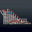 Mould KIng 11014 Creative Building Block Motorized Rolle Loop Coaster Model Toys Compatible With 10303 Set Kids Christmas Gift