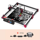 Algolaser Powerful Woodworking Laser Cutter Engraver Table 40*43cm Metal/Wood/Acrylic/Glass CNC Laser Cutting Engraving Machine