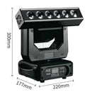 The Axis Breaker | Twin 6×20W RGBW Beam Engines with Infinite Rotation