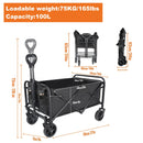 The Hauler | 100L All-Terrain Collapsible Utility Wagon