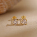Moissanit-Ohrringe für Damen, 925er Sterlingsilber, 18 Karat vergoldet, Mode, Hochzeit, im Labor gezüchteter Diamant, Geschenk für Schmuck