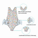 Girls Swimsuit  Amoi Baby One Piece Sling Print Cute Beach  Bikini Swimwear Baby Girl Swimsuits 2-7Y biquini infantil menina