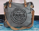 Top Quality Multifunctional Canvas Bags Printed Letters Travel Bags Vintage Style Shoulder Bags Handbags Tote Drop Shipping