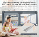 2026 Baby Playpens Light Gray Corralito for Baby Playground with Pull Ring Child Safety Barrier Fence Ball Box Game Playpen