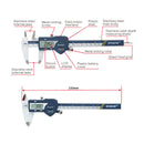 SHAHE Hardened Stainless Steel 0-150 mm Digital Caliper Messschieber Caliper Electronic Vernier Micrometro