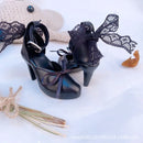 60CM BJD Doll Shoes PU Leather Singles 1/3 BJD Leather Single Shoes Leather Sandles Doll Accessories for 60cm Doll