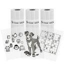 Color On Clear Sticky Paper Mini Thermal Paper Transparent Self-Adhesive For Portable printer T02/M02 For Memo Scrapbook Diary