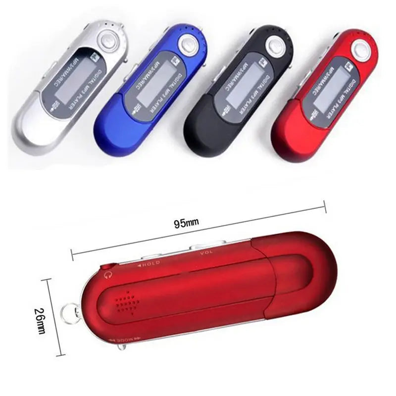 MP3 Player Music Speaker Portable Long Strip USB Pluggable Card Music Player Hifi Player
