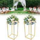 2PCS Detachable Wedding Art DIY Stand Balloon Flower Iron Decorative Rack Gold Party Wedding Ornaments Stand