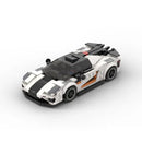MOC ONE1 CC850 Gemera Jesko Sports Car Building Blocks Super Speed Racing Vehicle Bricks Toys Christmas Gifts For Children Boys