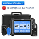 XTOOL X100 PAD3 V2.0 Elite Auto Key Programmer X100PAD3 IMMO Key Programming Tools All Key Lost All System Diagnostic With KC100
