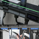 KEMAIDI Shower System Digital Display Shower Faucet Set Wall Mount 4 Functions Rain Shower Hot Cold Mixers with Bidet Sprayers