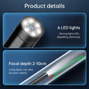 2MP waterproof  Iphone/IOS Endoscope Camera IP67 WiFi hotspot Mini Camera Hard Wire Pipeline Inspection Borescope for Type C