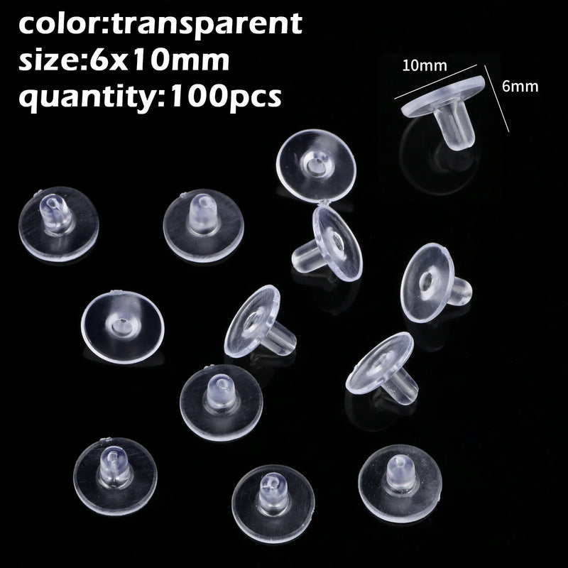 Stainless Steel Round Ball Post Earrings Stud Loops Earring Hooks Earplug  Fit Women DIY Earring Jewelry Making Christmas Craft