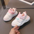 Kinder-Sneaker für Jungen und Mädchen, Freizeitschuhe, Leder, wasserdicht, rutschfest, Laufschuhe, Sportschuhe, Kleinkind-Sneaker, Kinder 21-30