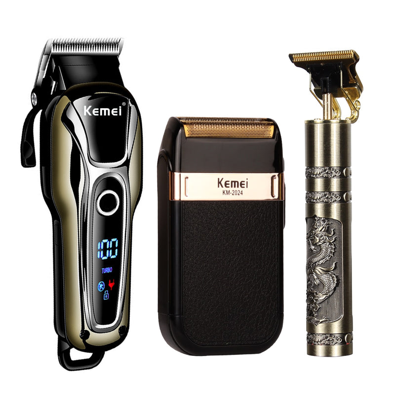 WEASTI Clipper Rechargeable Electric Hair Cutting Machine Professional Barber Trimmer Electr Shaver Cordless Finishing Blade