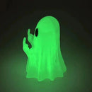 1 PCSCute Ghost Resin Statue With Middle Finger Spooky Halloween Decor For Shelf Mantel Coffee Table Display Home Party Ornament