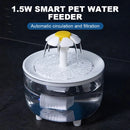 1200ml Automatic Cat Water Fountain Filter USB Electric Mute Pet Drink Bowl Pet Drinking Dispenser Drinker Cats Water Dispenser