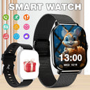 The smart watch is equipped with a full touch screen and has various functions such as call and message reminders. Universal spo