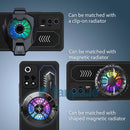 Cooling Case for iphone 16 Pro Max Plus 16e 15 14 13 12 Mini 11 XR XS S 7 8 SE Case Soft Silicone Shockproof Gaming Funda