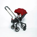EU-LAGER 4-in-1 Kinderwagen Multifunktionaler Neugeborenenwagen Klappbarer Sitzkorb Leichter Reisekinderwagen Autositz