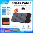 18V 100W Portable Flexible Solar Panel Kit Complete For House Camping Travel and Battery Charger EU Warehouse Fast Shipping