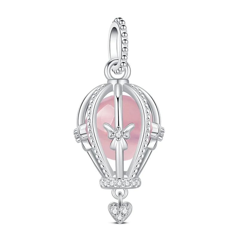 Hot Original Pendant S925 Sterling Silver Rabbit Charm Fit 3mm Bracelet Diy For Women Classic Easter egg beads Daily Gift Fine