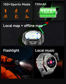 The Wayfinder | GPS Offline-Map Smartwatch with AMOLED and 3ATM