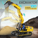 MOULD KING 13112 Technical Car Toys The MOC-2513 APP&RC Motorized Excavator Model Building Blocks Bricks Kids Christmas Gift