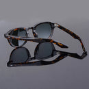 DAHVEN Fashion Sunglasses Original Vintage Sunglasses for Men and Women Series Hand Craft Oval Acetate Solar Glasses