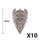 Medieval MOC Weapon Figure Accessories Building Blocks Soldiers Sword Shield Bow Arrow Trident Hammer Axe Spear Brick Kid Toy