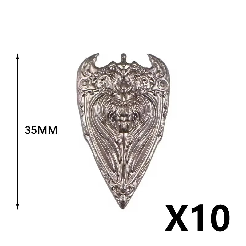 Medieval MOC Weapon Figure Accessories Building Blocks Soldiers Sword Shield Bow Arrow Trident Hammer Axe Spear Brick Kid Toy