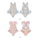 Girls Swimsuit  Amoi Baby One Piece Sling Print Cute Beach  Bikini Swimwear Baby Girl Swimsuits 2-7Y biquini infantil menina