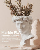 SUNLU High-Speed PLA Marble Filament 1.75mm +/- 0.02 mm 1kg Spool (2.2lbs) High Speed Printing Filament Fit Most FDM Printer
