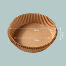 Air Fryer Disposable Paper Liner Oven Pad Vegetable Parchment Air Fryer Baking Accessories Dessert Plates Eco-Friendly Holders