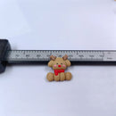 10pcs European Christmas Deer Head Charms for Jewelry Making Findings Animals Floating Pendant Flatback Diy Earrings