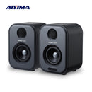 AIYIMA S400 Audio 80W Bookshelf Active Speakers Dual-Mode 3 Inch Bluetooth USB DAC for  HiFi Home Subwoofer Music System TV PC
