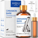 HIQILI 100ML Cinnamon Bark Essential Oils,100% Pure Nature for Aromatherapy, Diffuser, Humidifier, Massage, Relieving Stress