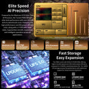 【New】 Teclast P50Ai 11 Inch 90Hz Tablet Pc Android 15 Ai Os (6Gb+10Gb Expansion)16Gb Ram 128Gb Lpddr5 7000Mah Allwinner A733-Ai Octa-Core 1280X800 Wifi-6 Bt 5.4